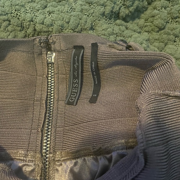 Brown V-Neck Knee-Length Sundress - Picture 2 of 2